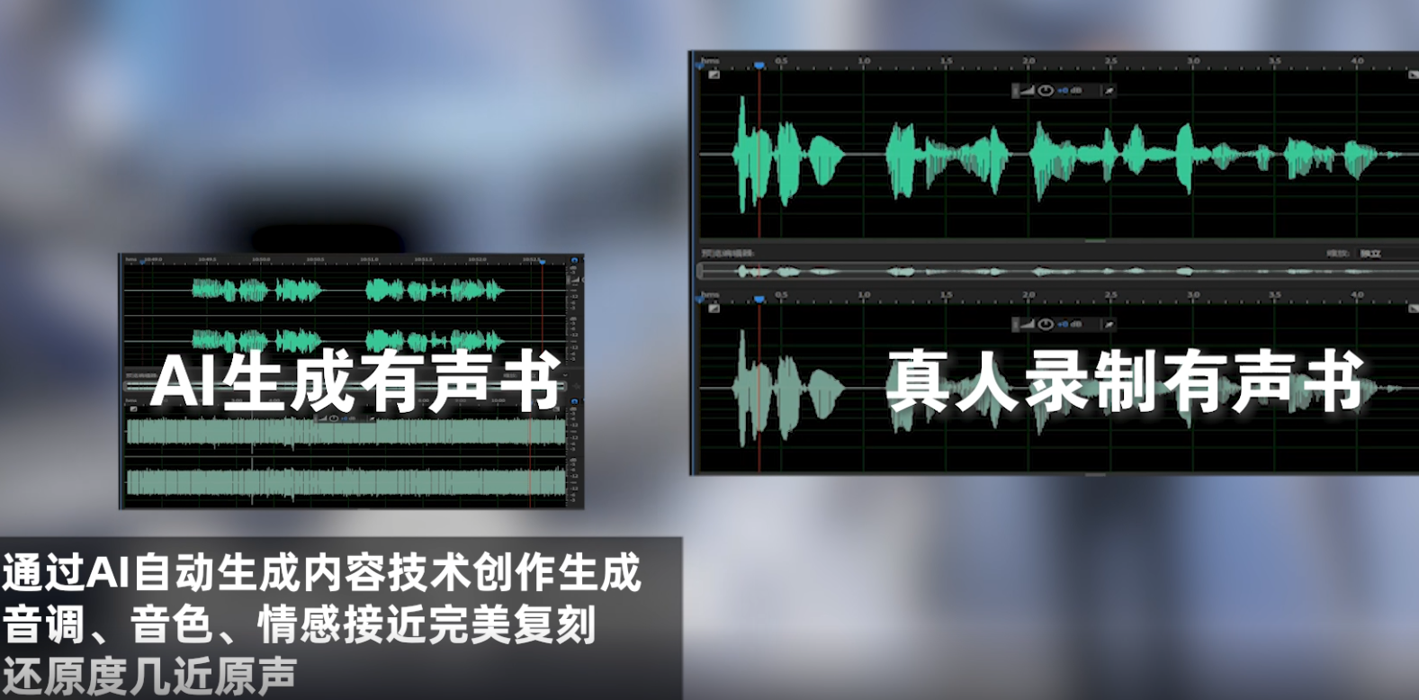 ai超拟真有声书还原度有多高新技术ai语音合成是什么