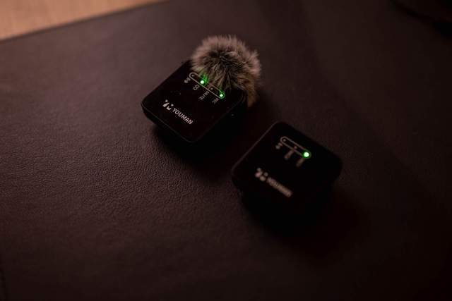 除了画质，视频音质也很重要，有曼无线麦克风体验