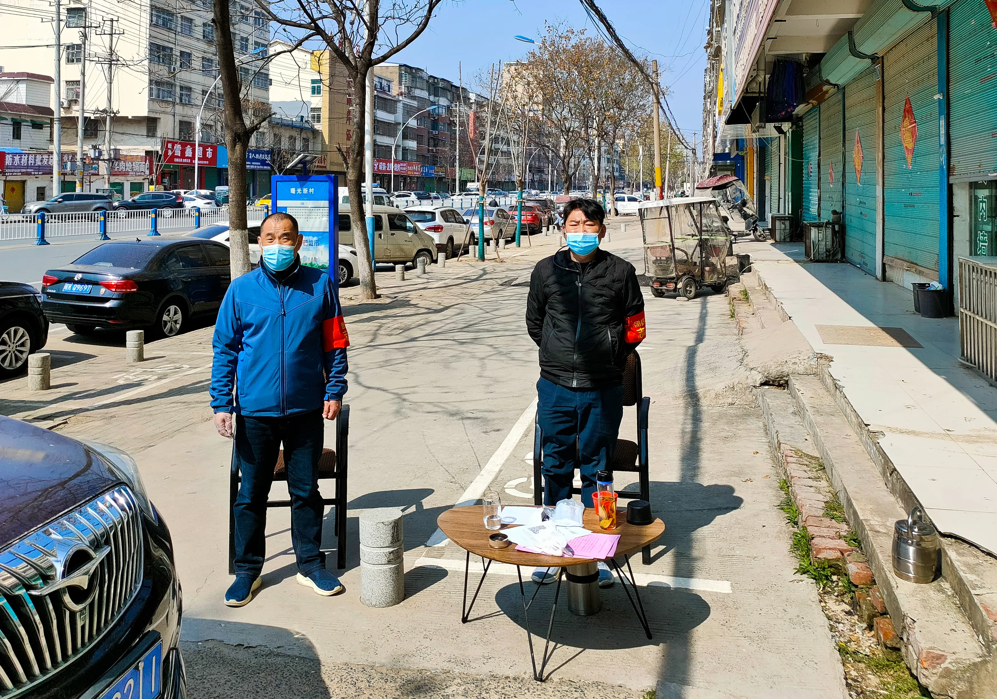 太和县交通运输局选派党员干部投身到疫情防控工作一线(图6)
