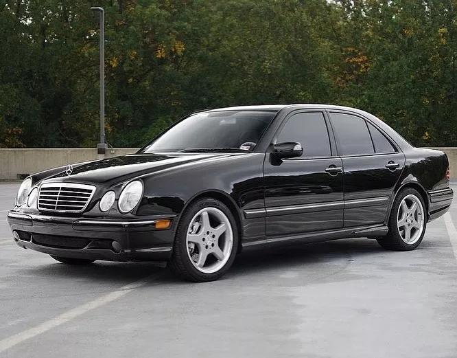 经典老车#2001年#奔驰#w210 e55 amg(1