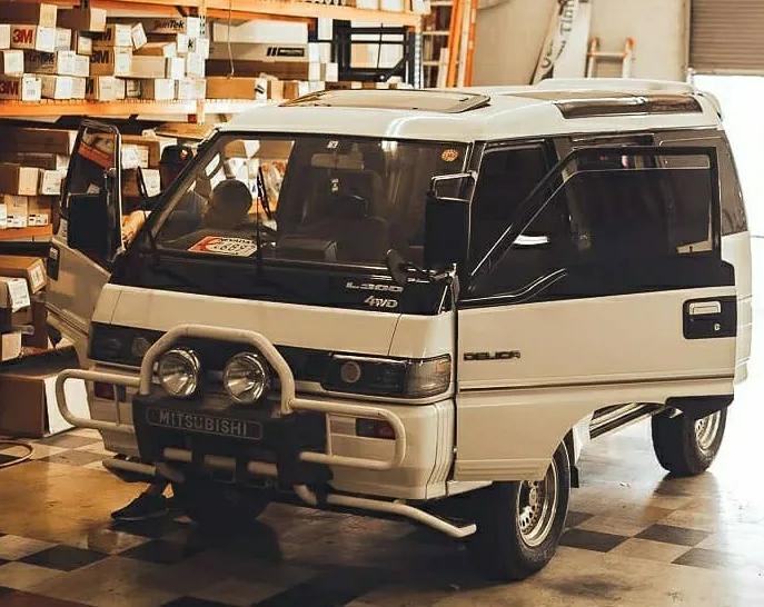 三菱得利卡改装方案露营车越野车床车