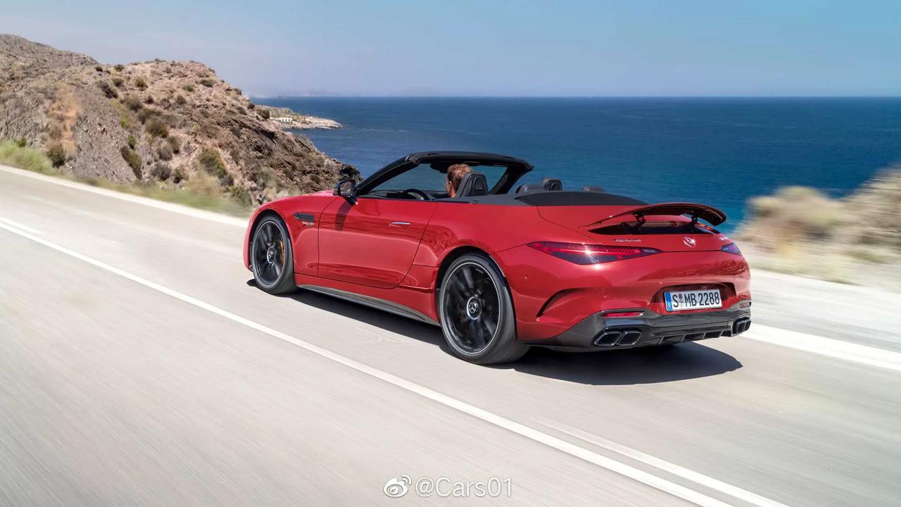 全新梅赛德斯-amg sl官图发布,新车定位双门四座跑车,基