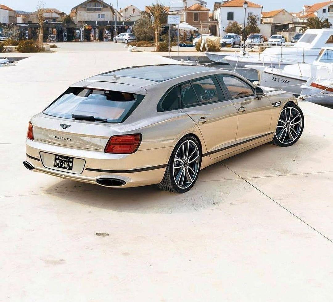 宾利猎装版?也太帅了!#豪车__懂车帝