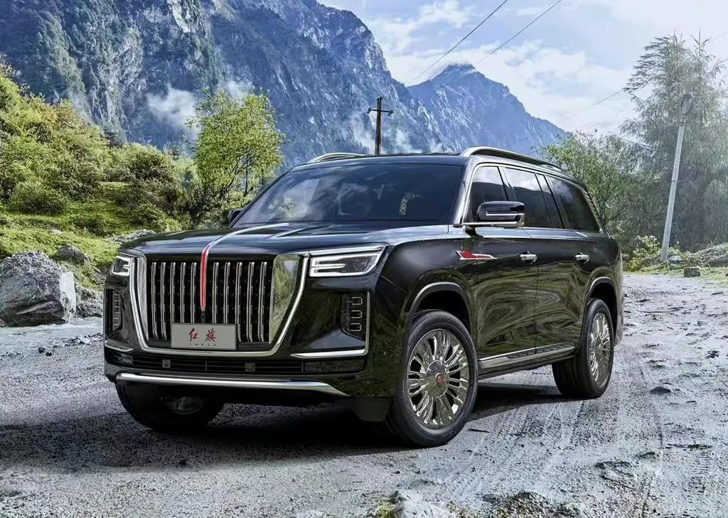 红旗ls官图发布#红旗旗下旗舰级suv红旗ls7实车曝光