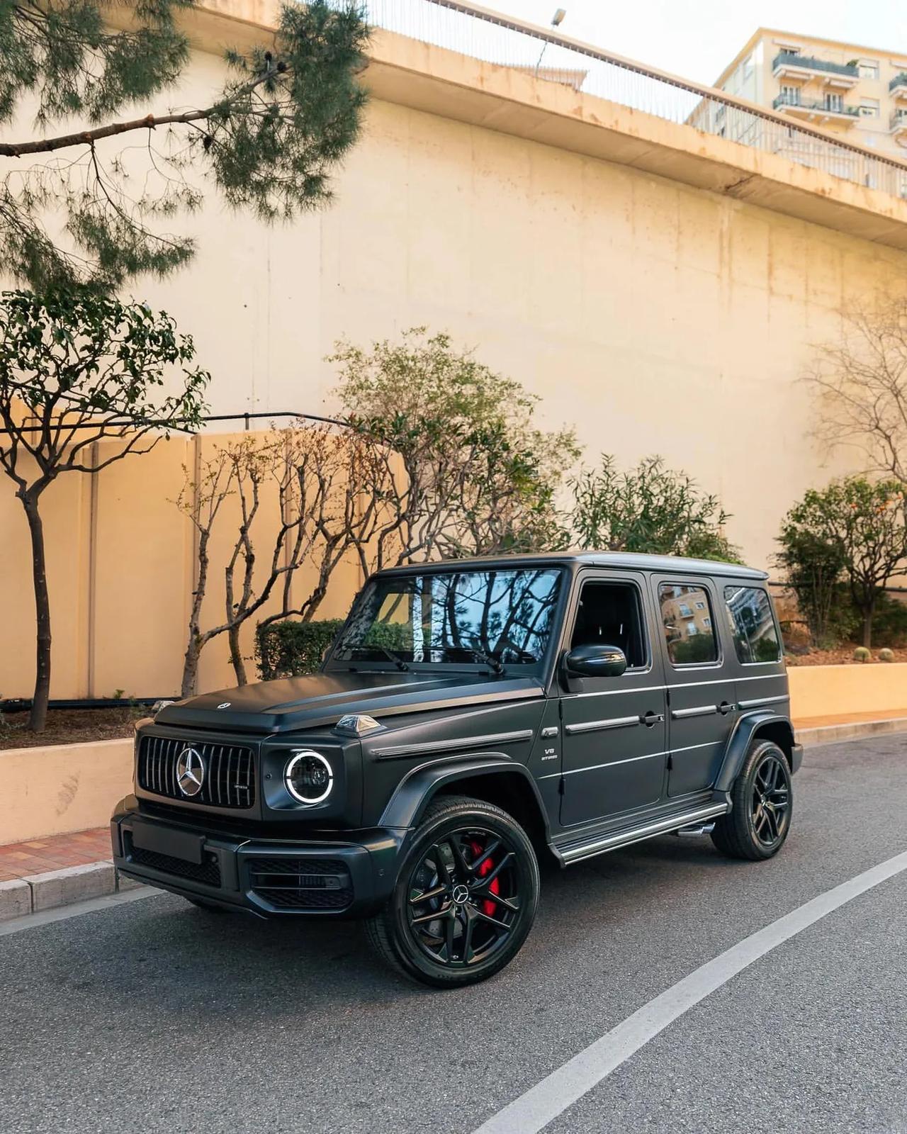 最爱奔驰大g系列磨砂黑g63#奔驰g6263##g63_懂车帝