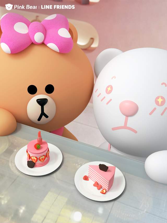 粉黑甜心闪亮登场皮可熊与三丽鸥家族合作甜酷来袭