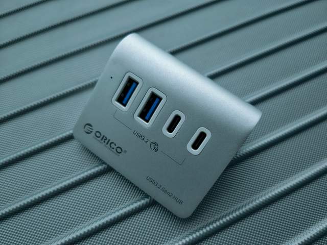接口不够用奥睿科（ORICO）USB3.2分线器来帮你