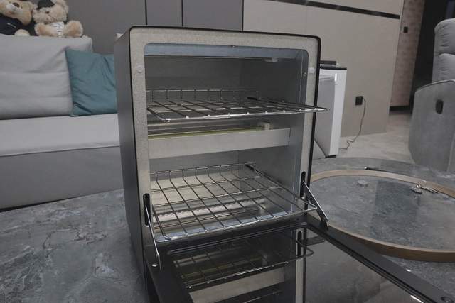 立式精致小户型烤箱｜ERNTE 黑金双层烤箱体验