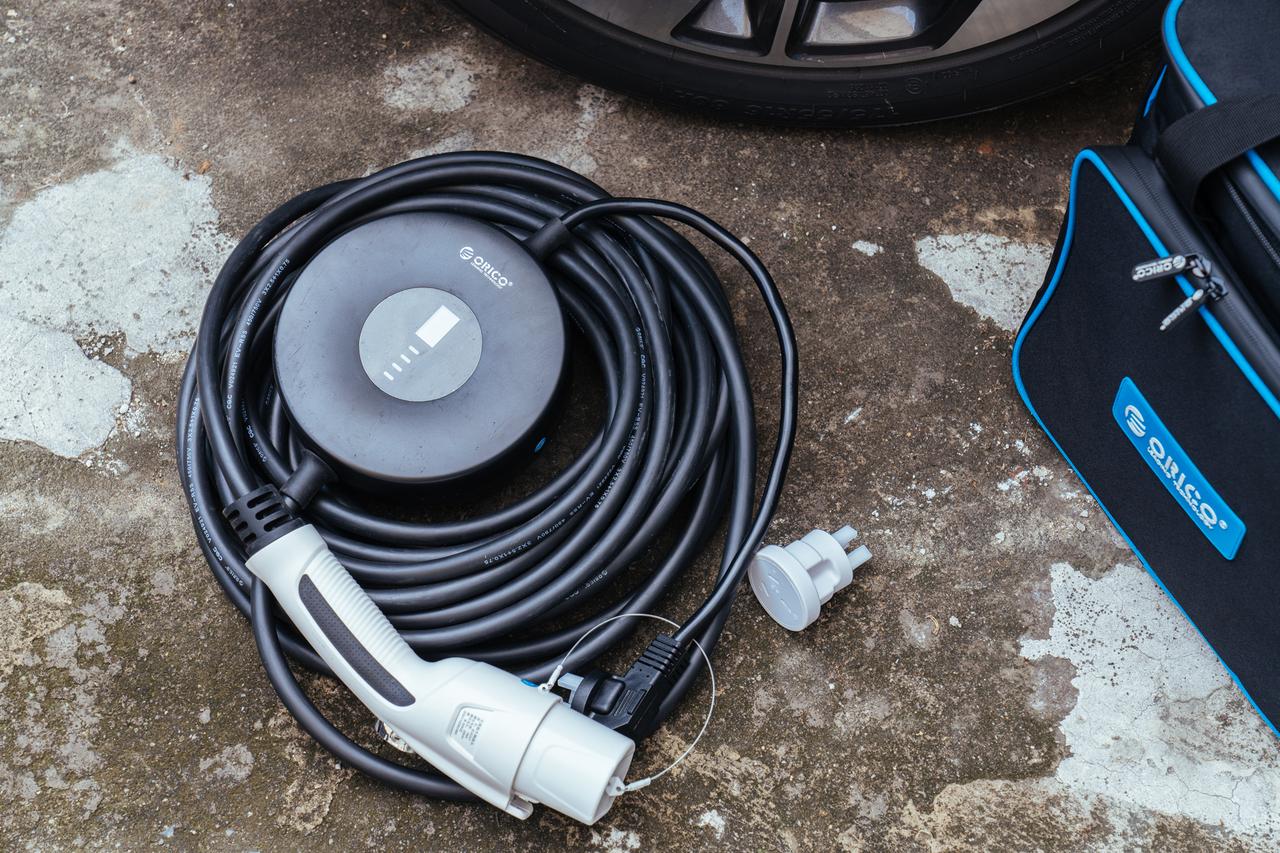 360众测orico便携式充电枪cd16解决了我的新能源爱车充电大事终于用上