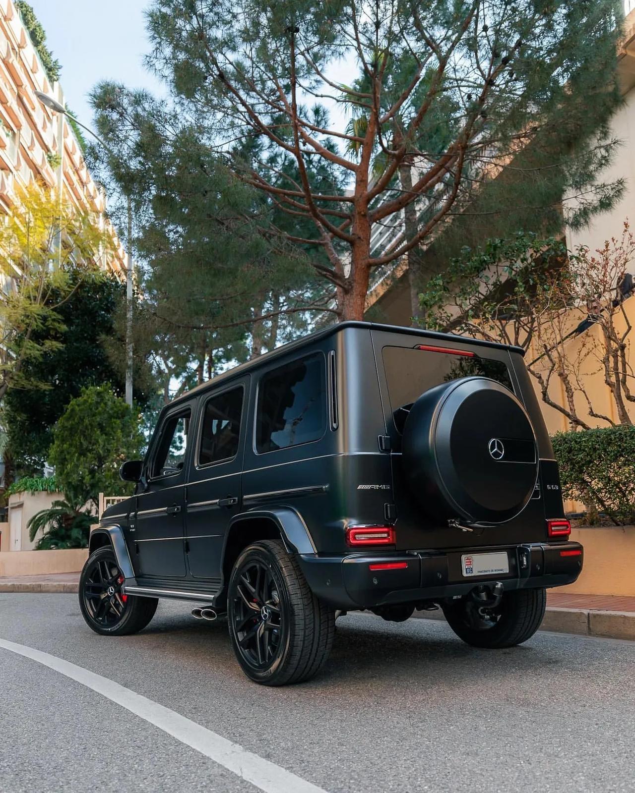 最爱奔驰大g系列磨砂黑g63#奔驰g6263##g63_懂车帝