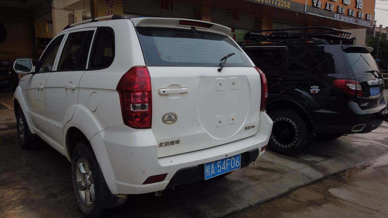 钦州头条最便宜的硬汉2012年军工品质北汽域胜007汽油20非承载式车身