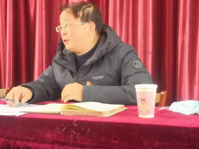盱眙县马坝初中党组织召开2021年度的组织生活会 图5