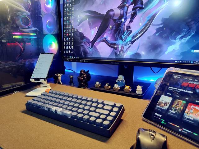 翘起来，更舒适——洛斐小翘三模机械键盘