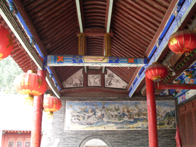 安阳明清建筑文化内涵之四陡板山花抱厦