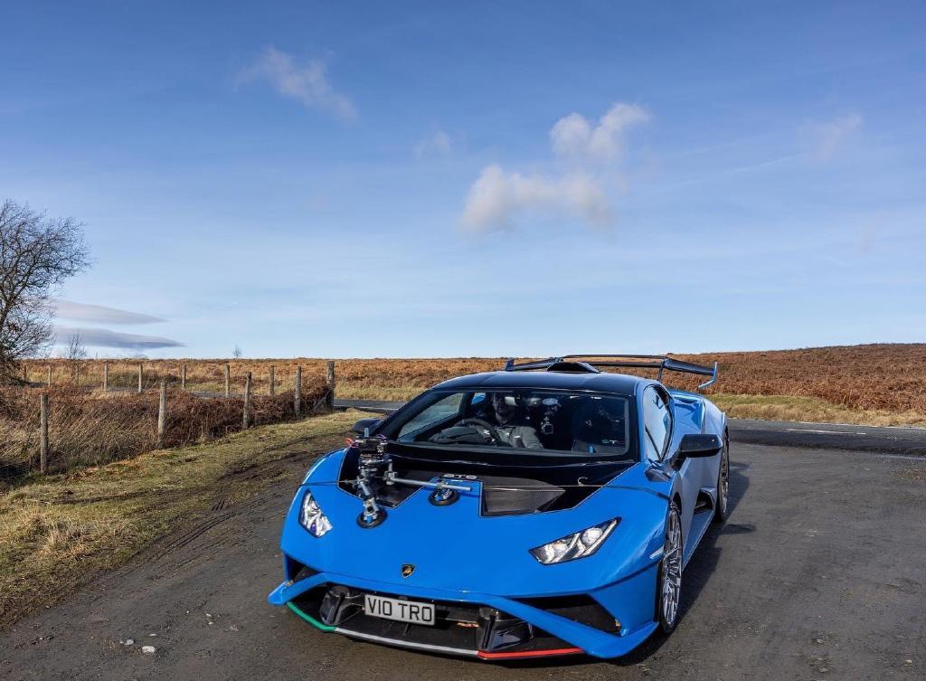 蓝色双煞保时捷911 gt3 vs 兰博基尼huracan