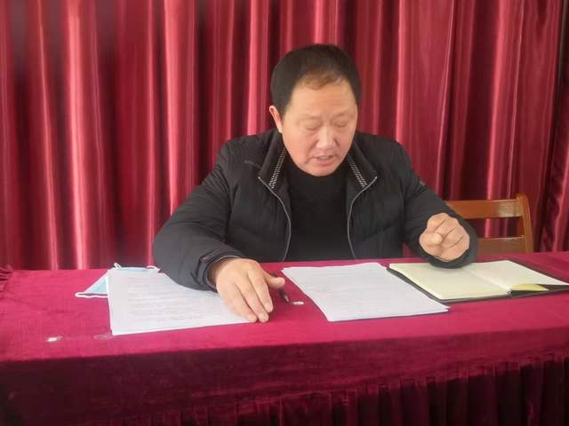 盱眙县马坝初中党组织召开2021年度的组织生活会 图2