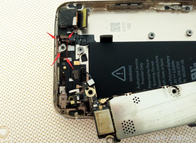 (苹果甜蜜面具多开怎么样)苹果5s自己拆机插图(14)