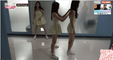 妹子们玩得真溜