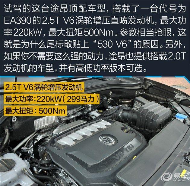 动力方面,途昂配备的是20t和25t两款涡轮增压发动机,2