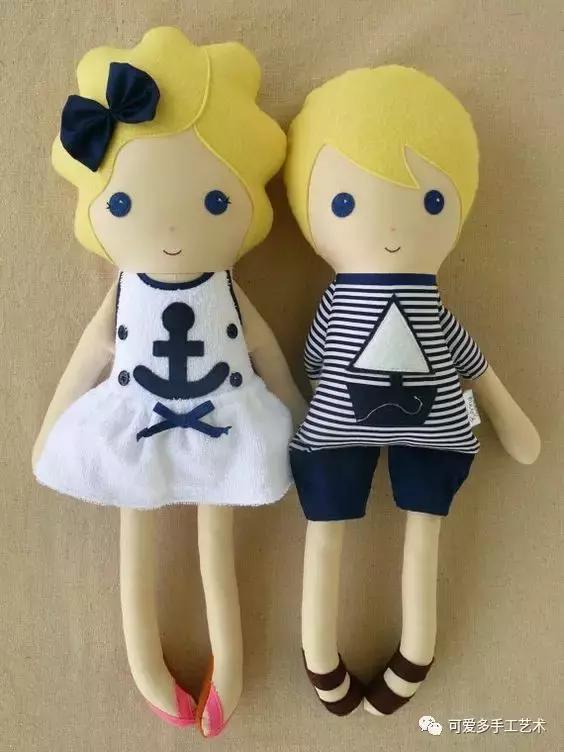 自制小人拉线玩偶(手工缝制玩偶)