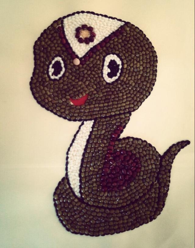 粮食画怎么做(粮食做的手工画关于元旦)