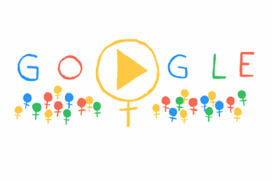 百度vs谷歌：历年三八妇女节logo对比！