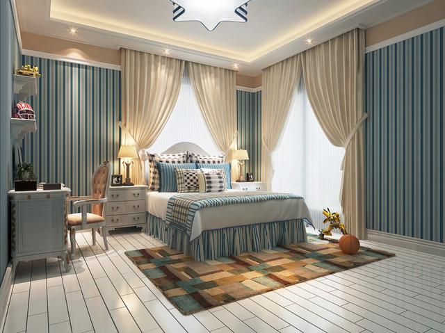2017年9月通走的卧室装修效率图大全，8栽风格卧室效率图！