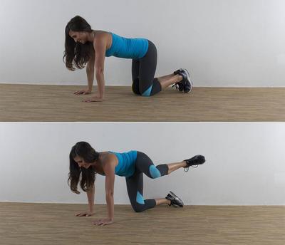 只需2個簡單的動作，有效鍛鍊臀部所有肌群，讓臀部變得更有型