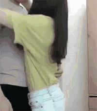 牛哥美女内涵gif动图14p:可爱妹子一双