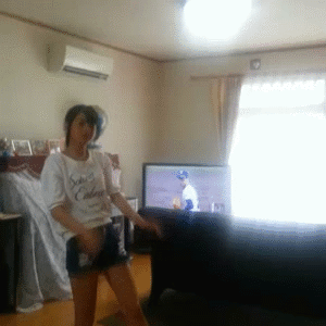 牛哥内涵美女gif动图：这功夫片不错哈！