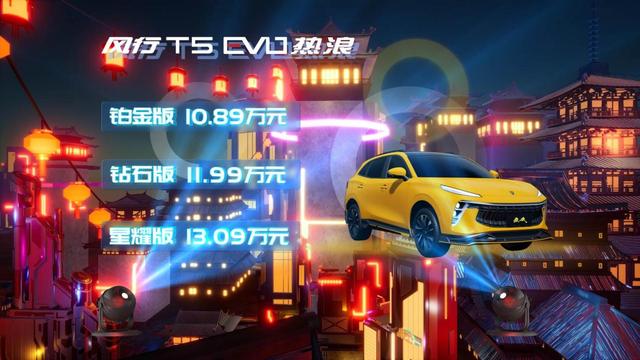 十万级个性SUV上市，风行T5 EVO热浪联手国漫打造“热血座驾”