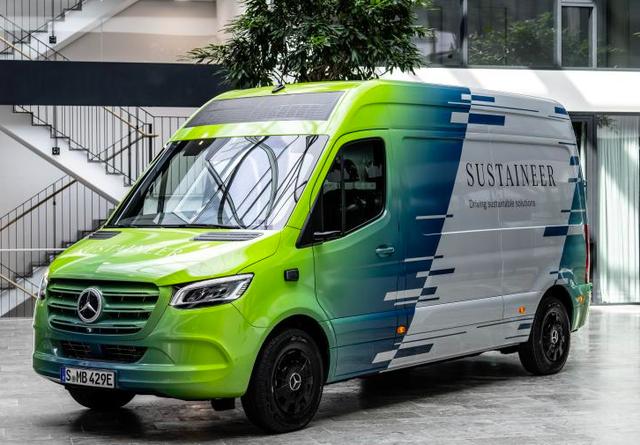 梅赛德斯-奔驰发布环保商用货车概念车Sustaineer