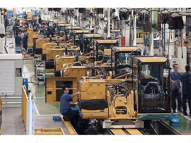 美国工程机械展卡特彼勒