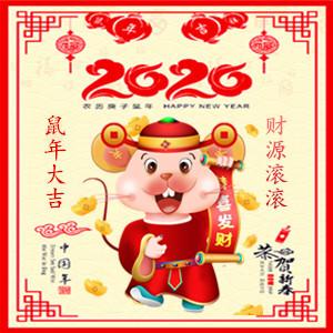 “2020”鼠你好运，大吉大利！微信旺财头像-第12张图片-9158手机教程网