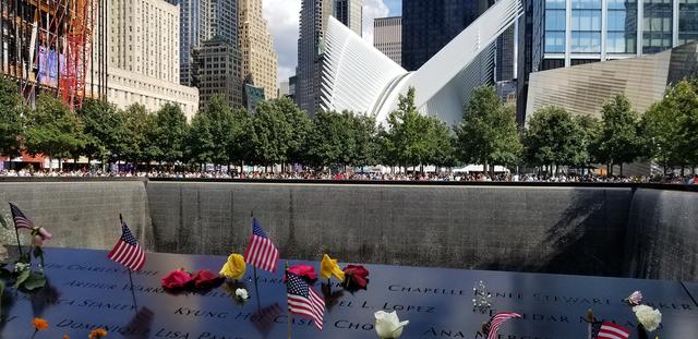 直击“9·11”纪念现场：除了特朗普，美国总统们都来了