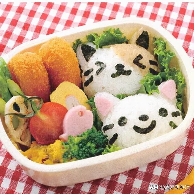 可爱爆炸！秋日萌萌哒便当，亲子露营必备哦