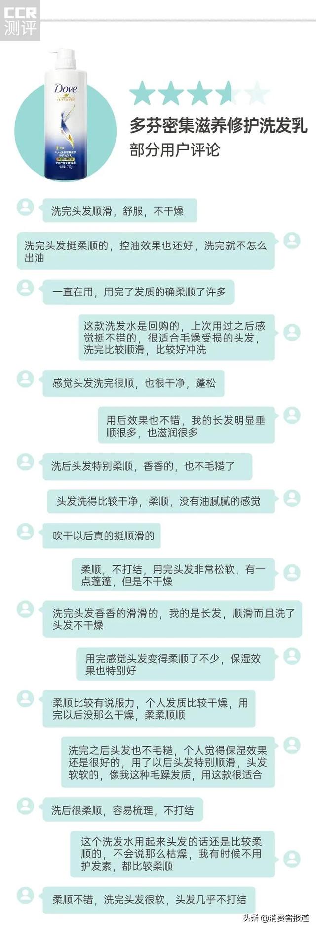 多芬洗发水怎么样
