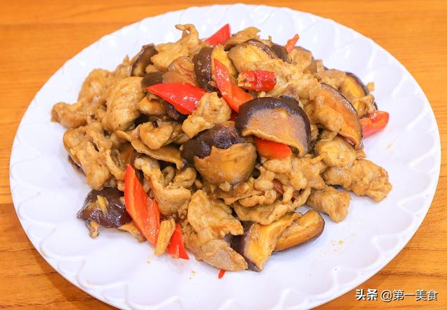 香菇肉片