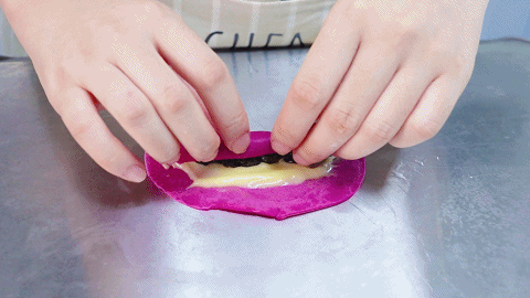 今日食谱「火龙果土豆泥卷」~宝宝辅食