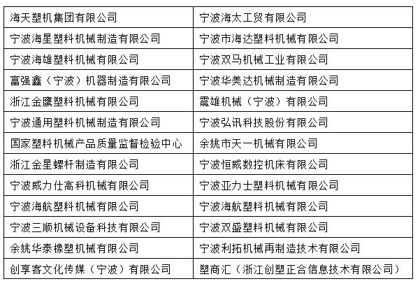 2018年宁波塑料机械展