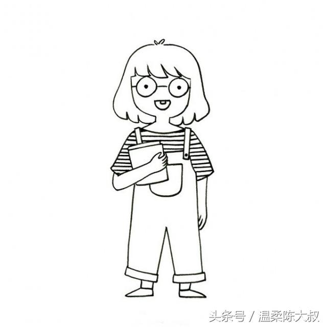 超可爱q版小女生画简单(画q版小女孩简单又可爱)