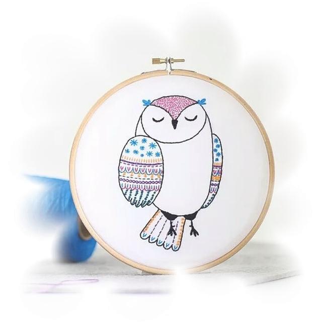 动物刺绣图案图片大全(动物小手工制作简单又漂亮)_手工miao