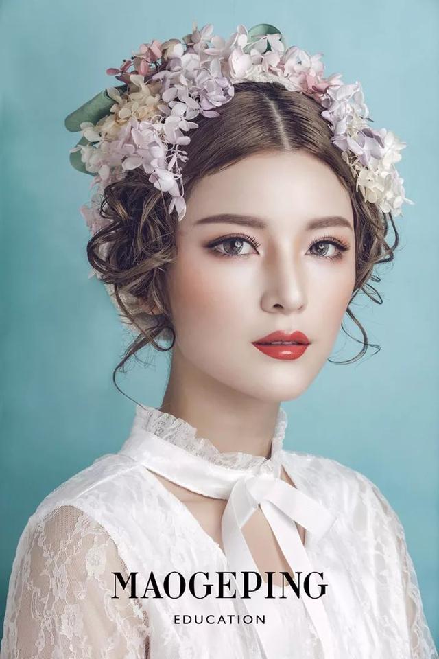新娘盘发造型