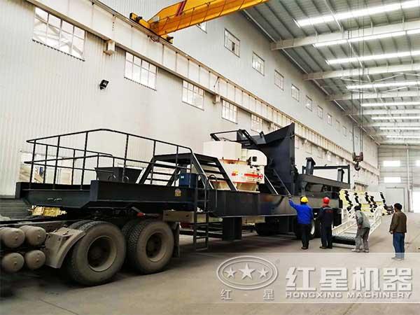 二手一体式移动制砂机市场