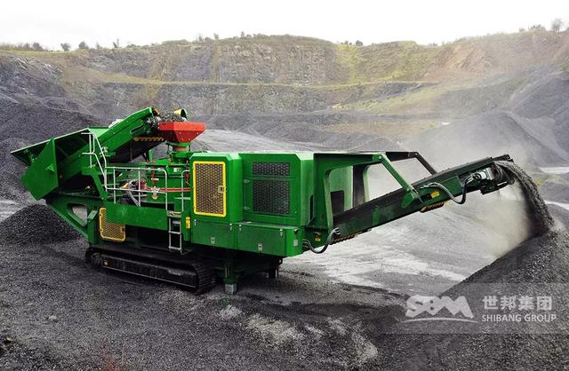 上海世邦K系移动破碎机