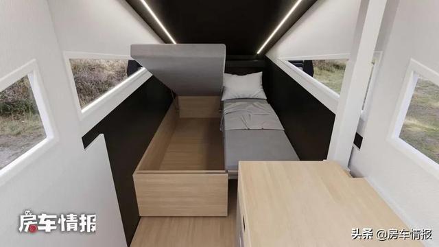 特斯拉又出“幺蛾子”！这次弄了个房车，造型科幻居住面积6.6平