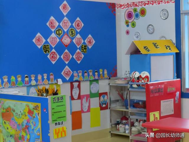 幼儿园中国风环创作品集，楼梯、吊饰、主题墙都有！幼师收藏