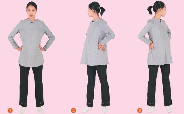 练习简单的孕妇体操