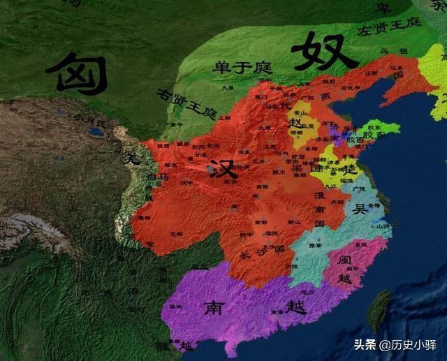 图解西汉两百余年疆域变化-第15张图片-看历史网