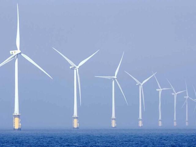 中国创造了一个巨大的风力涡轮机